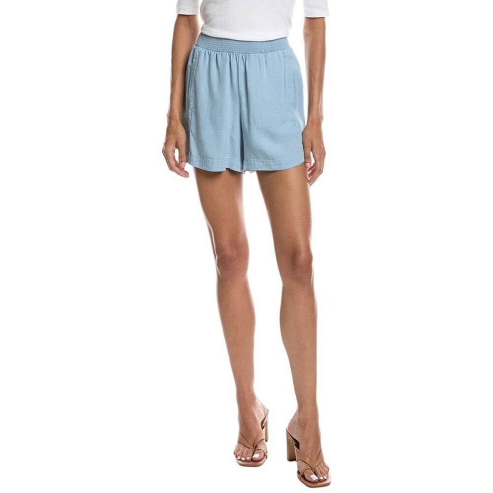 Bernardo Womens Pull On Seamed Short, Blue